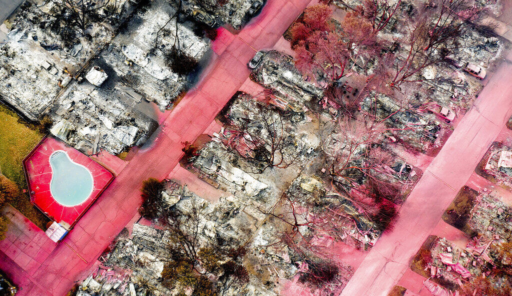 APTOPIX Pacific Northwest Wildfires